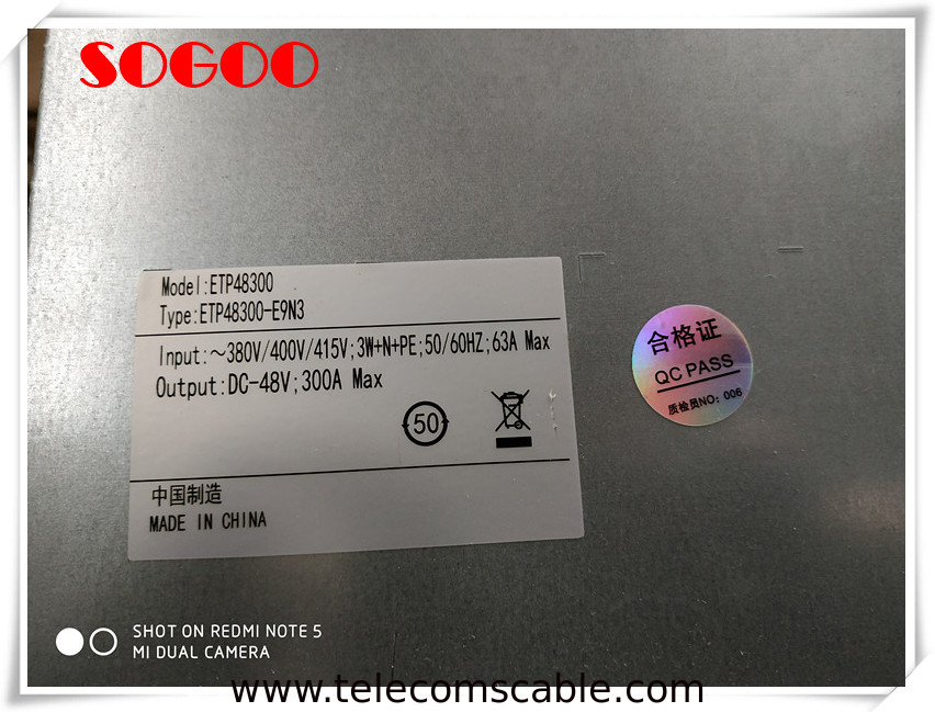 Original Huawei ETP48300-E9N3 Embedded Power Supply 48V 300A AC to DC