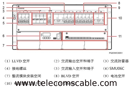 Huawei ETP48200-C5B4 Communication Power Supply 48V200A Embedded DC Switching Cabinet Insert Frame Rectifier Module