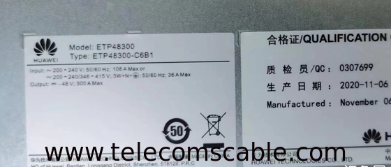 Huawei ETP48300-C6B1 ETP48300-K5C3 48V300A High-Frequency Embedded Communication Power Switch System
