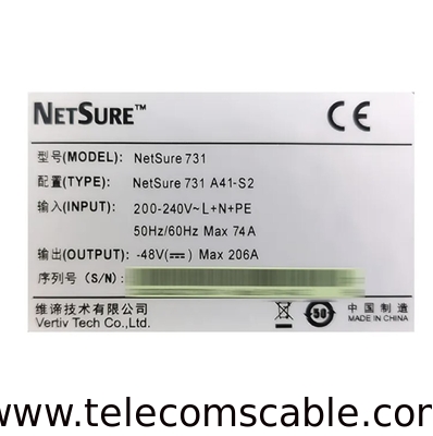 Vertiv Embedded Power System NetSure 731A41-S2 With R48-3000E3 Rectifier Module