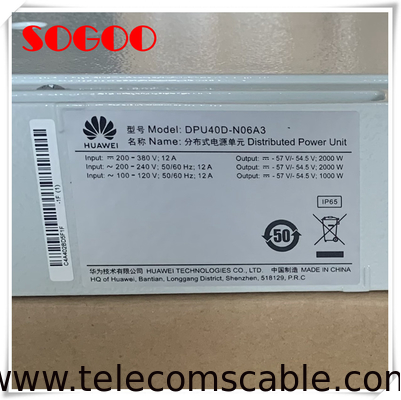 AC/DC Power Module Huawei DPU40D-N06A3 Distributed Power Unit For Fiber Optic Equipment