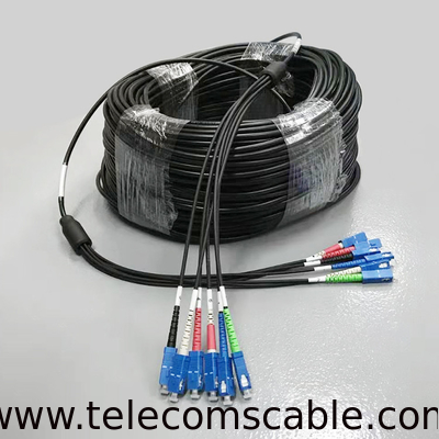 Multi-Port Service Box Telecommunication Drum Rugged Fiber Optic Cable Reel