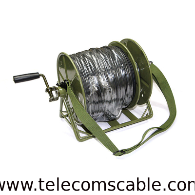 Multi-Port Service Box Telecommunication Drum Rugged Fiber Optic Cable Reel