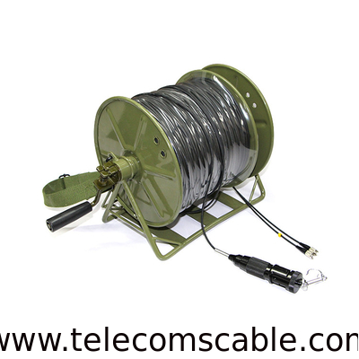 Extension Fiber Optic Cable Reel For Telecom Mobile Application