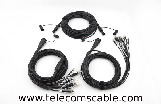 Retractable Outdoor Broadcast TPU Communication Fiber Optic Drum Portable Cable Reel
