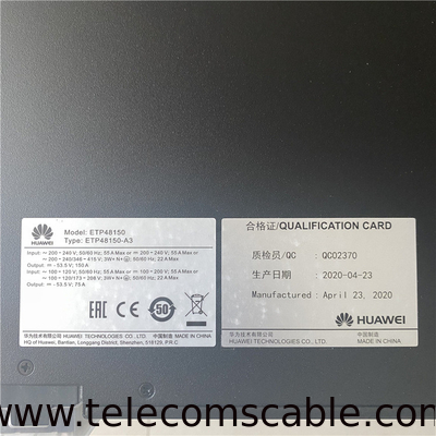 Huawei ETP48150 A3 48V150A Embedded DC Power Supply For Telecom Application