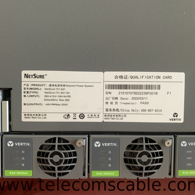 Vertiv Emerson Embedded 48VDC Power System Netsure 731 A61-S4 For Telecom Power Equipment Network 731A61-S4