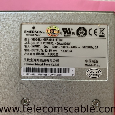 New Emerson GERM4815TEM Communication Switching Power Supply Rectifier Module 53.5V/15A Direct Communication GERM4815T