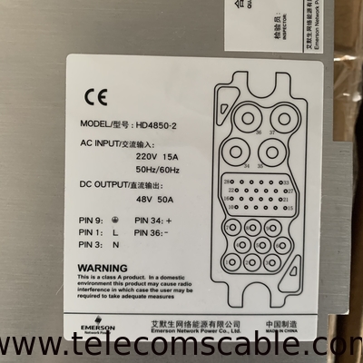 HD4850-2 Vertiv Rectifier 48V 50A Telecom Power Rectifier Machine Emerson Rectifier Module