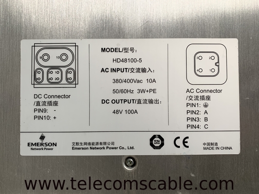Emerson 220v AC To 48V DC Rectifier HD48100-5 Module Telecom Power Supply