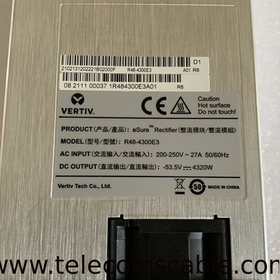 Vertiv 48v Telecom Rectifier Power Supply Rectifier Module R48-4300E3 R48-4300E3A