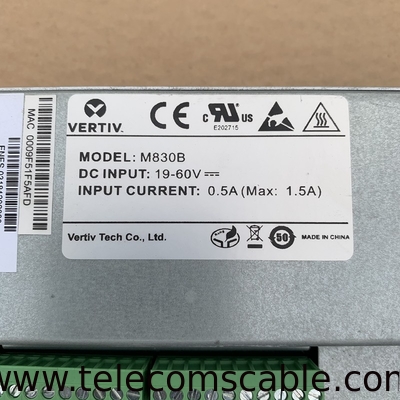Emerson M830B Control Unit Monitoring Module For Vertiv Netsure DC Power Systems