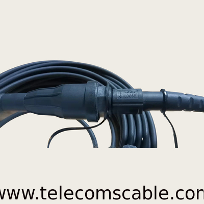 IP67 Waterproof MPO Breakout Cable With MPO To LC Connector For Outdoor Use