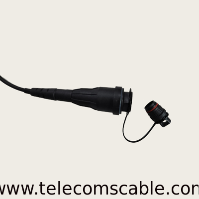 Waterproof MPO Trunk Cable with MPO Breakout Fiber Optic Cable 12/24 Core