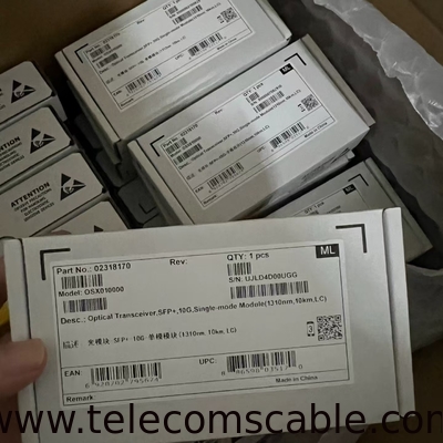 Original Huawei OSX010000 Optical Transceiver,SFP+,10G.SM 1310nm,10km.LC, Part number 02318170