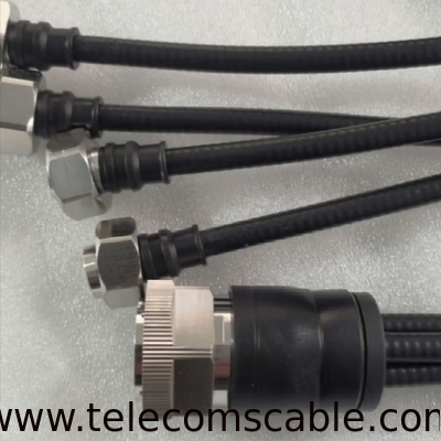 Huawei 04131960 & 04131959 MQ4 MQ5 To 4.3-10 1/4" Flex Jumper Cable Assemblies For Signal