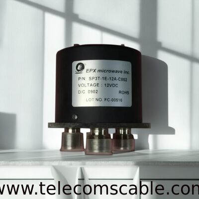 EPX Microwave Inc SP3T-1A-12A DC-12GHz 12V N-RF Coaxial SP3T Switch