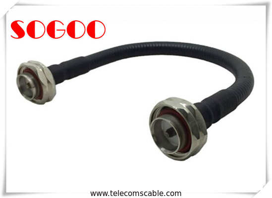 LOW PIM 3 Meters 1/2 inch Superflex Jumper cable MINI DIN Male To 7/16 DIN Male