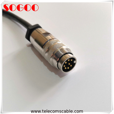 Commscope Din AISG RET Cable 8 Pin Female To Male Control Cable Connectors