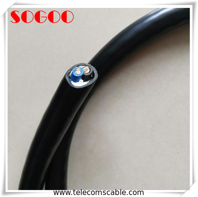 Panyu 2 X 6mm2 Base Station Cable Shield Cable Za-Rvvp 300v / 600v IEC 60332-1