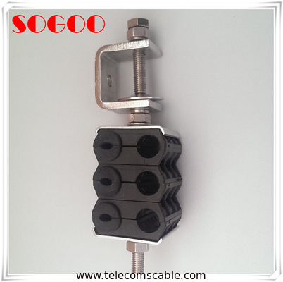 Plastic C Feeder Cable Clamp Through Type Three Ways Universal Telecom Parts