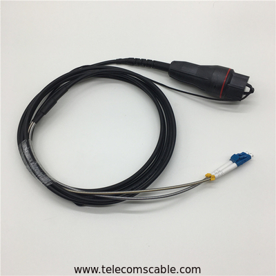 Outdoor Fiber Optic Armored Patch Cord Fullaxs To Odva Cpri Cable For Bbu Rru