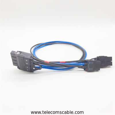Customized Huawei BBU 5900 power cable according to drawing with HDEPC and EPC4 fast connector