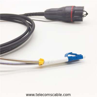 Fullaxs-LC Outdoor Armoured Fibre Optic Cable IP67 Waterproof Fiber Patch Cord