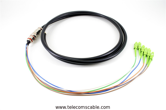 4 6 8 12 24 36 Core Outdoor Waterproof Armoured Fiber Optic Pigtail Patch Cord