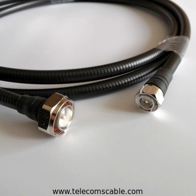 LOW PIM 3 Meters 1/2 inch Superflex Jumper cable MINI DIN Male To 7/16 DIN Male
