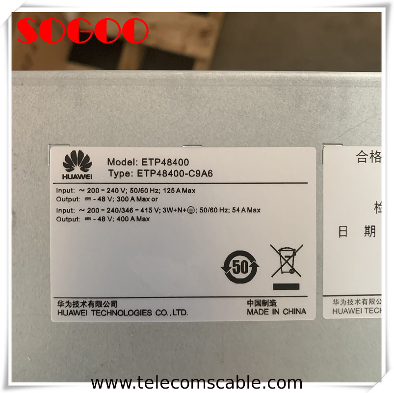 Huawei ETP48400-C9A6 with  Rectifier R4850S1 Monitoring Module SMU02B