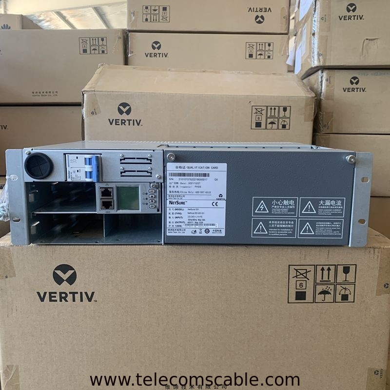 Vertiv Brand Telecom Power System 90A NetSure 531A31-S1 Power Supply 48v Rectifier System