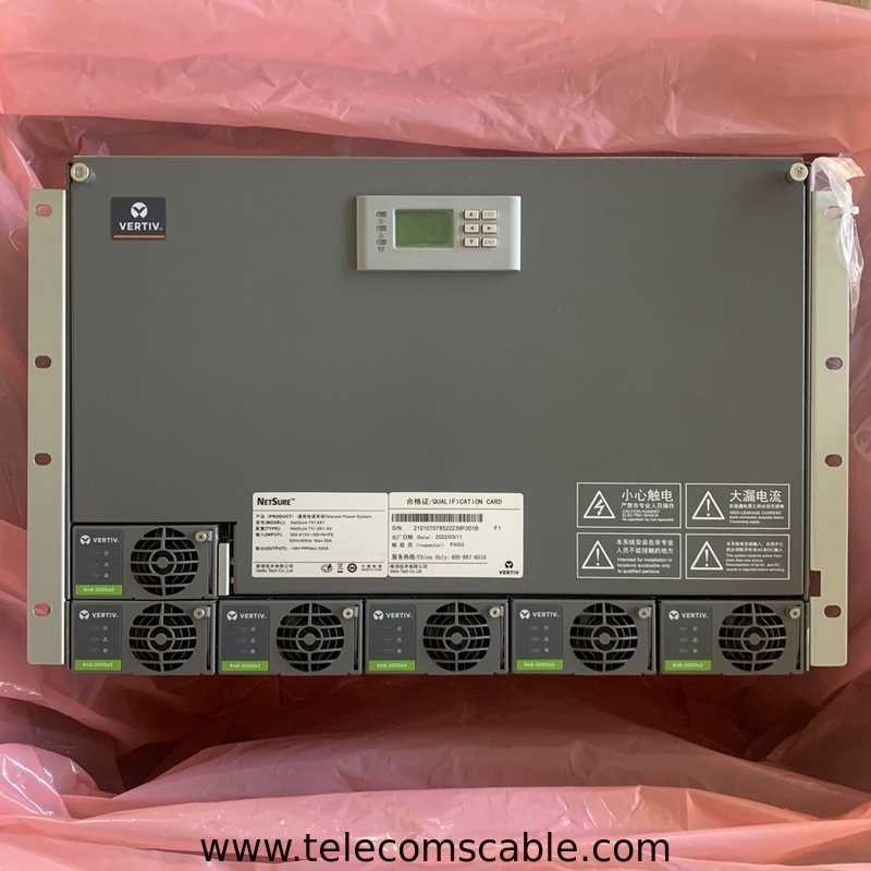 Vertiv Emerson Embedded 48VDC Power System Netsure 731 A61-S4 For Telecom Power Equipment Network 731A61-S4