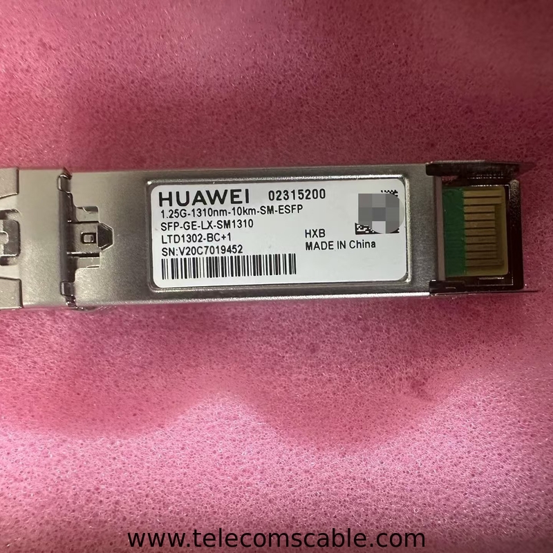 Huawei Original Optical Transceiver 1.25g-1310nm-10km-SM-ESFP, Part number 02315200