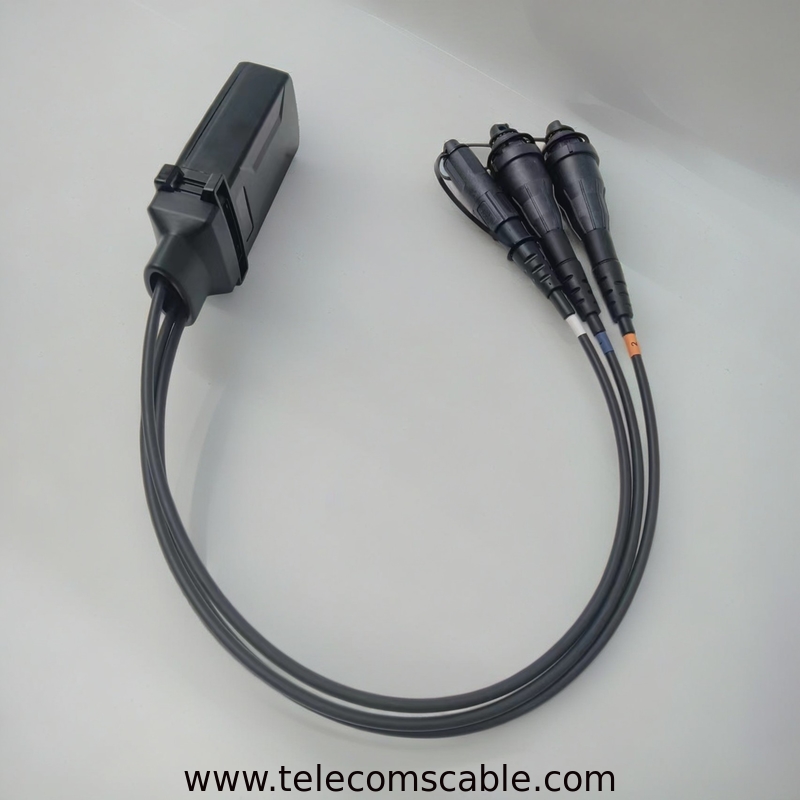 Optical Splitter Access Terminal with SC/APC opti-tap Corning connector
