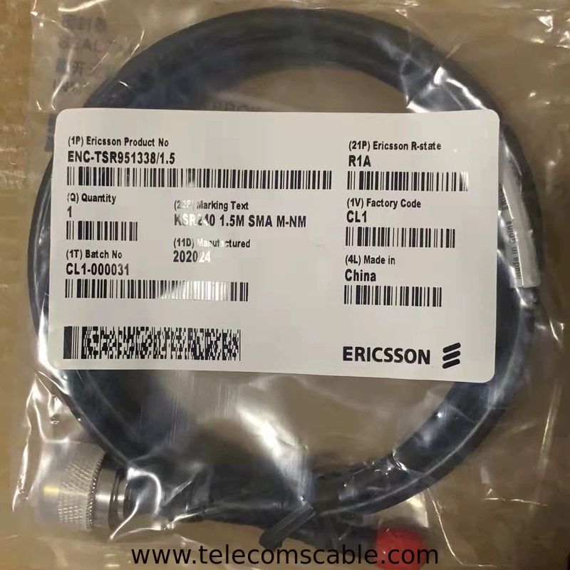 Ericsson ENC-TSR951338/1.5 TSR951338/5 TSR951338/10 SMA M-NM, 1.5M 5M 10M