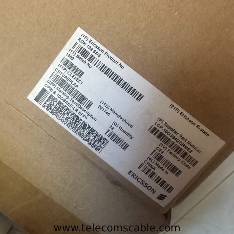 Original Ericsson Optical Transceivers SFPs RDH 102 65/3 - CPRI & 10GBASE-LR SFP+