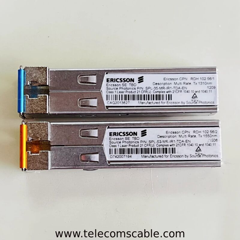 Original Ericsson RDH 102 56/2 RDH 102 56/1 Tx1310/Rx1550nm SFP Optical Transceiver Module
