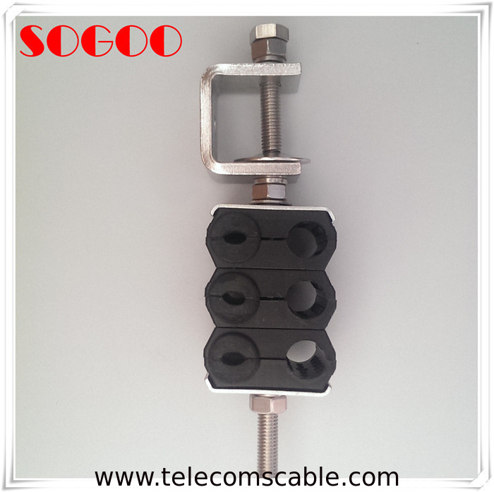 Plastic C Feeder Cable Clamp Through Type Three Ways Universal Telecom Parts