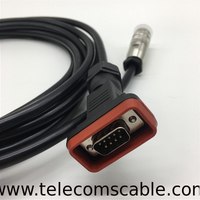 Huawei 4070193 Cable de sinal,Cable de comunicação AISG,3m,D9M+D9 ((PS) ((W),CC4P0.5PB ((S),RC8SF ((S) -I,IP65/IP67