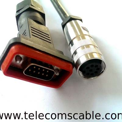 Huawei 4070193 Cable de sinal,Cable de comunicação AISG,3m,D9M+D9 ((PS) ((W),CC4P0.5PB ((S),RC8SF ((S) -I,IP65/IP67